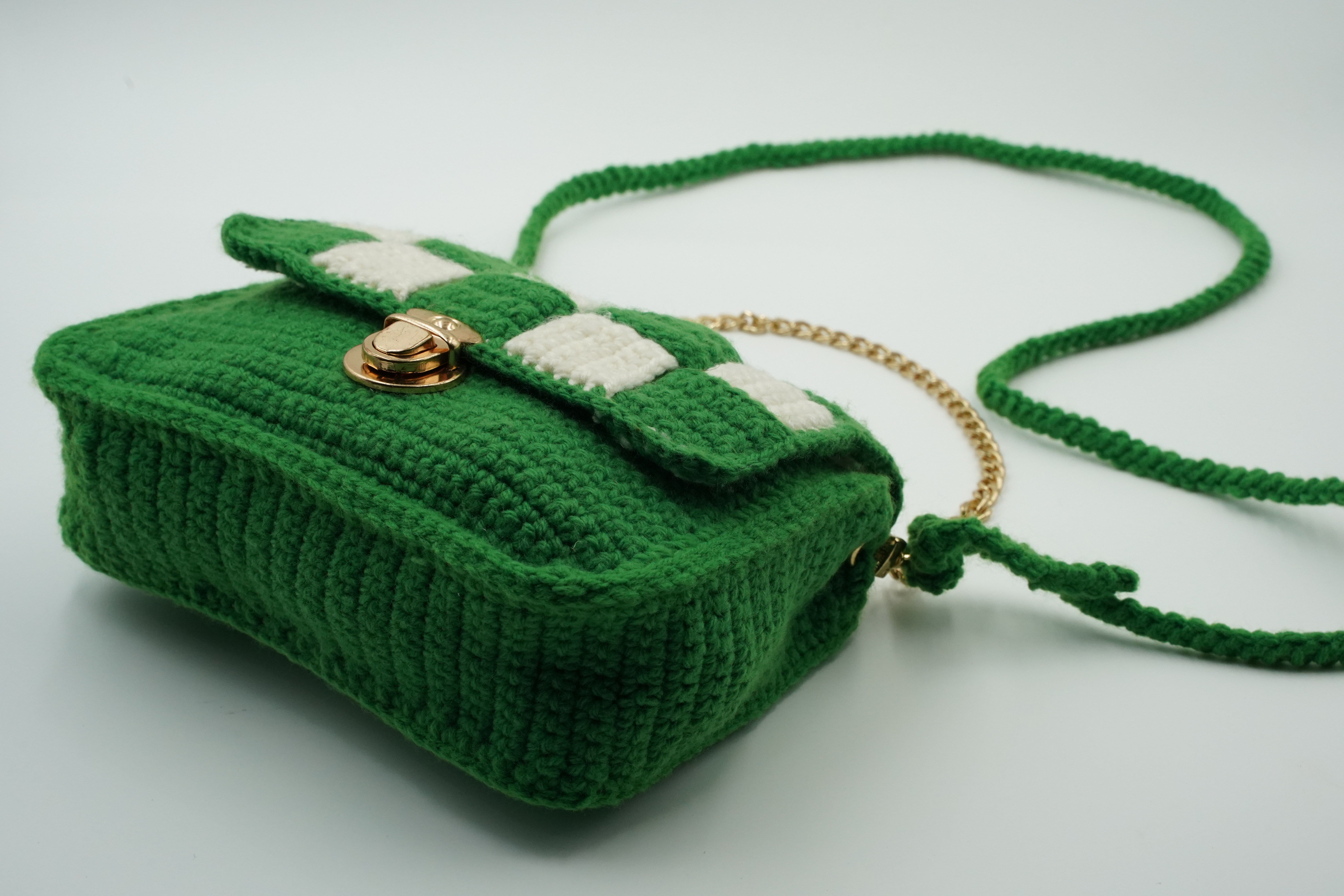 Handmade Crochet Handbag for Women with Stylish Design view 2