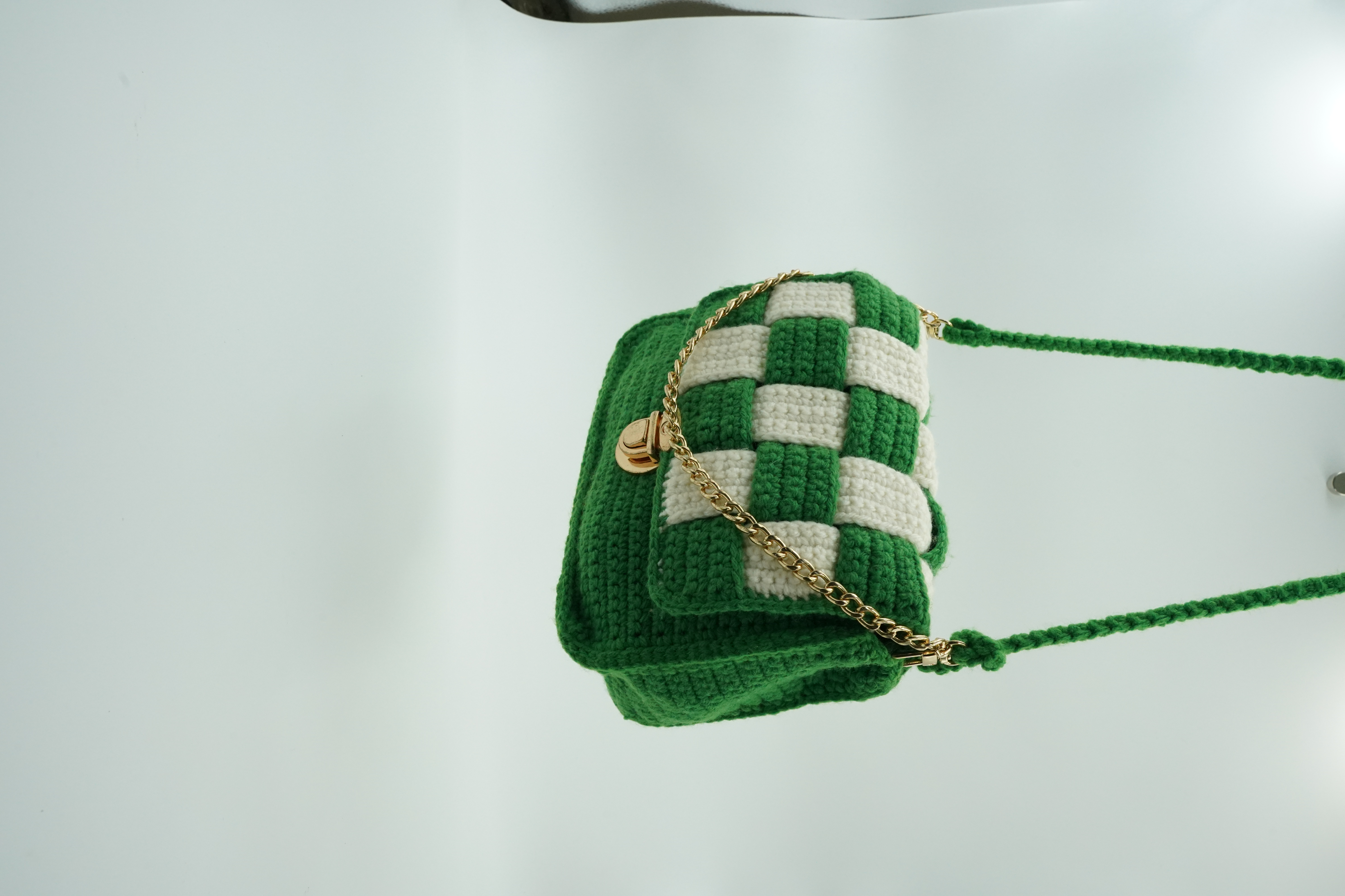 Handmade Crochet Handbag for Women with Stylish Design view 3