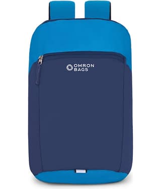OMRON BAGS 12 Ltrs Polyester Backpack *For Men & Women ( Blue )
