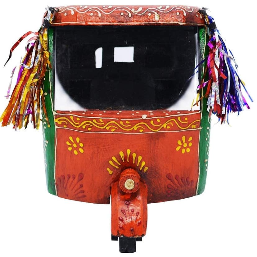 Arjun Art And Craft Wooden Hand Painted auto /Toy [pack of 1] view 2