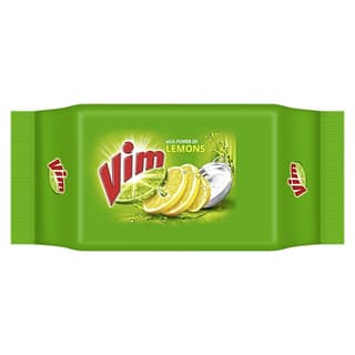 Vim Dishwash Bar - Lemon, 90 G (Pack Of 4)