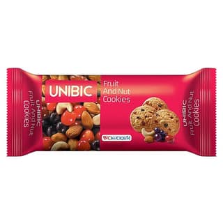 Unibic Cookies - Fruit & Nut, 75 G Pouch