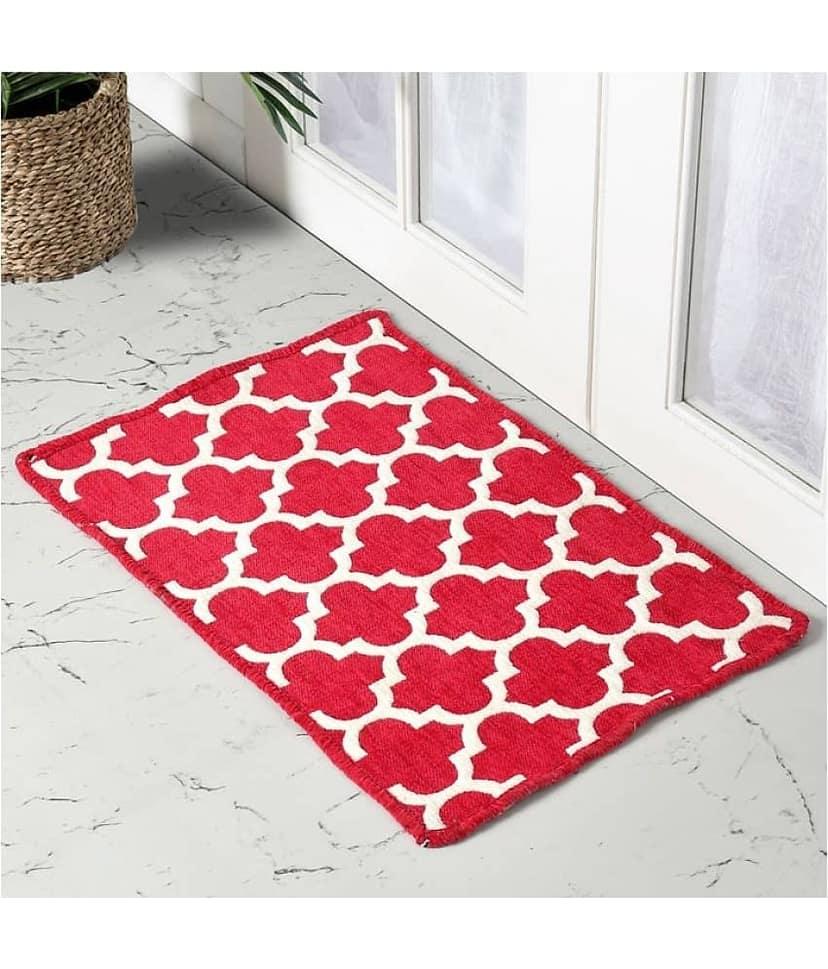 FURNISHING HUT - Anti-skid Schenelle Door Mat ( 60 X 40 cm ) Single - Purple