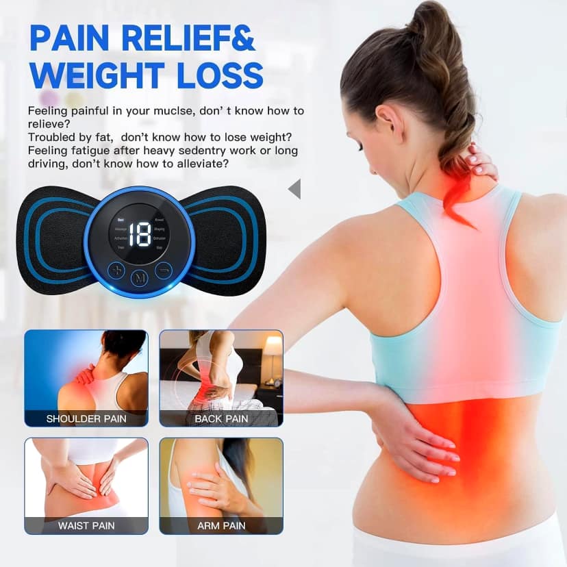 Ultimate Wireless Mini Massager for Pain Relief and Muscle Relaxation by Ruhi Import Store view 2