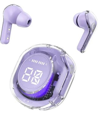 VEhop Ultrapods Pro Bluetooth True Wireless (TWS) In Ear 30 Hours Playback Low Latency,Powerfull bass IPX4(Splash & Sweat Proof) Blue