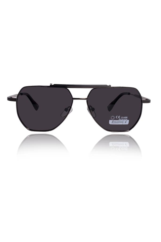 Jodykoes Legacy Series Square Metal Sunglasses for Men & Women | Polarized | Acetate & Metal Frame | UV400 | Premium Unisex Eyewear view 2