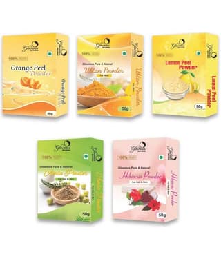 glowious - Skin Toning Face Pack for Normal Skin ( Pack of 5 )
