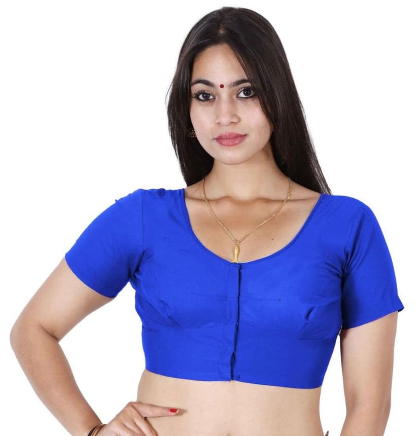 JISB Readymade blouse,Ink blue