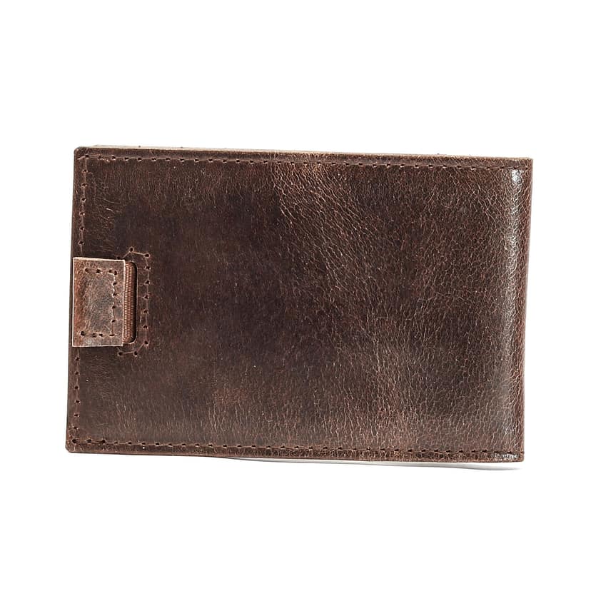 Vital King Men & Women Trendy Brown Genuine Leather RFID Wallet (6 Card Slots) view 3