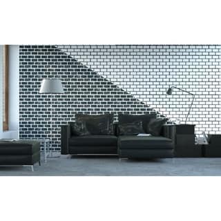 Orientbell Wall Tiles EHM Brick Black 5 Pcs