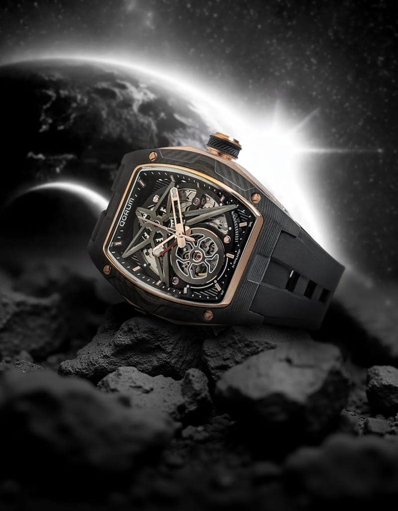 Qorum Equinox Men’s Automatic Skeleton Watch view 3