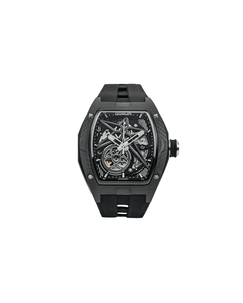 Qorum Equinox Men’s Automatic Skeleton Watch view 6