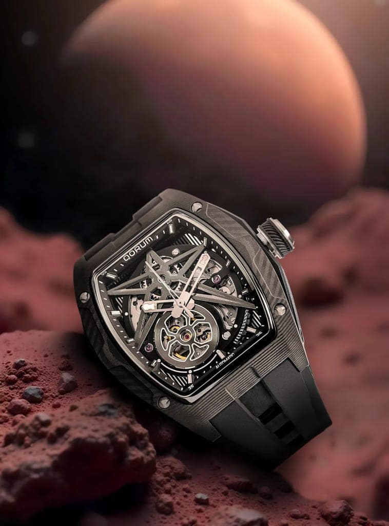 Qorum Equinox Men’s Automatic Skeleton Watch view 8