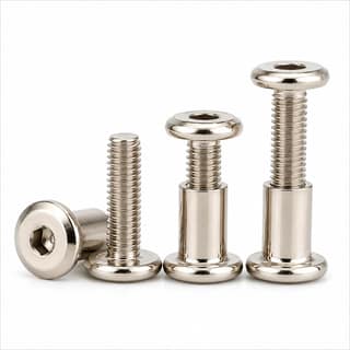 M6x30 Allen JCB Screw with Sleeve Nut and Allen Key, Pack of 20