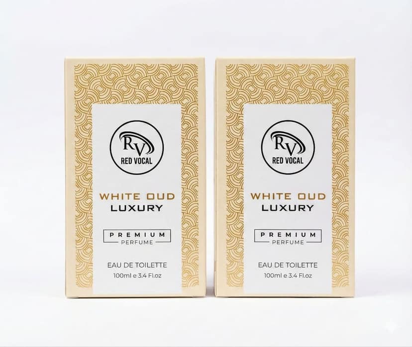 Red Vocal White Oud Luxury Premium Eau De Toilette – Unisex 100ml x 2 | Bold, Sophisticated & Long-Lasting Fragrance view 2