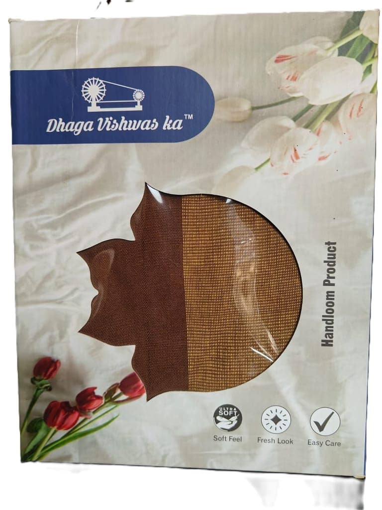 Dhaga Vishwas Ka Handloom Cotton Stole view 4