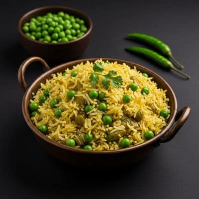 Green Peas Pulao