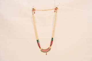 "Stunning Pearl and Gold Necklace Set