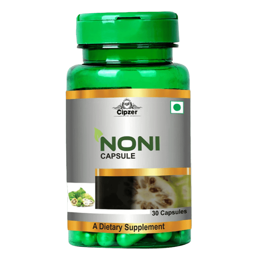 Cipzer Noni (60 Capsules): Immunity Booster, Joint Support, & Skin Glow. Your Daily Antioxidant Wellness.