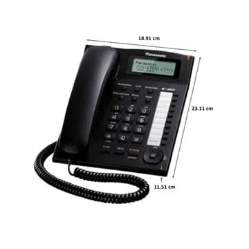 Panasonic KX-TS880MX Landline Corded Speakerphone Integrated Telephone System view 2