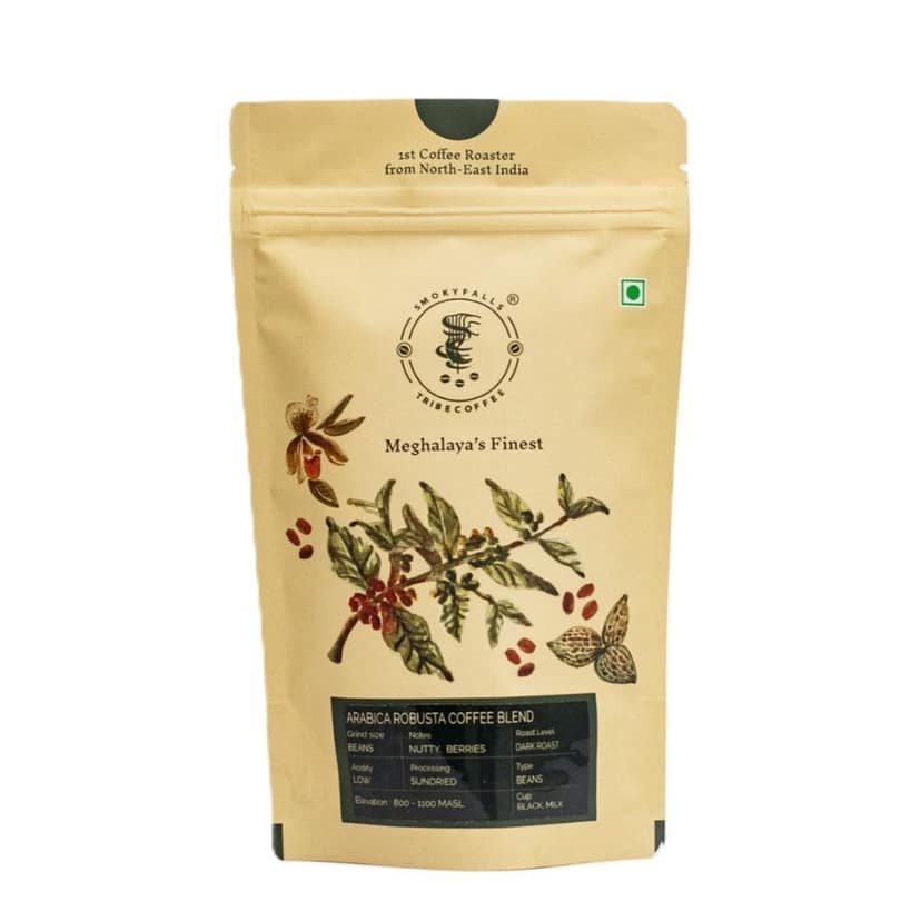 DARK ROASTED COFFEE BEANS - 100 gm - 100 gm