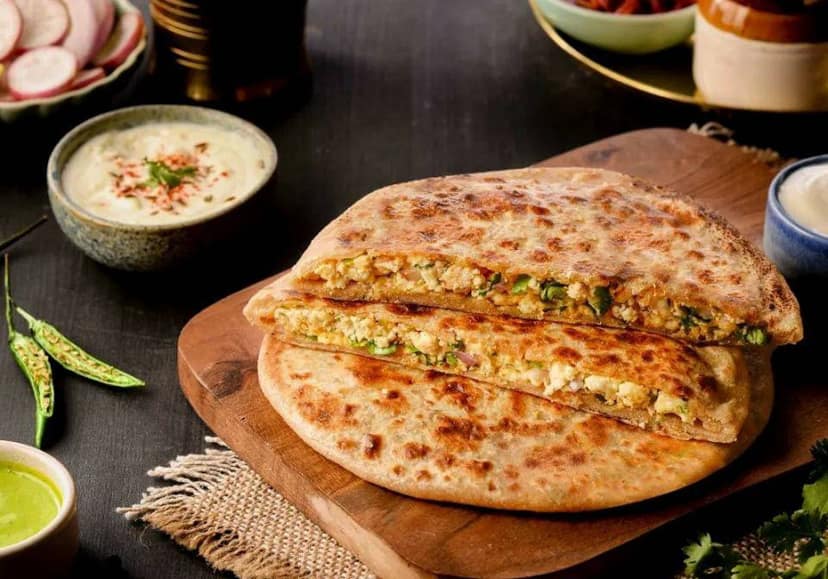 Aloo pyaaz paratha