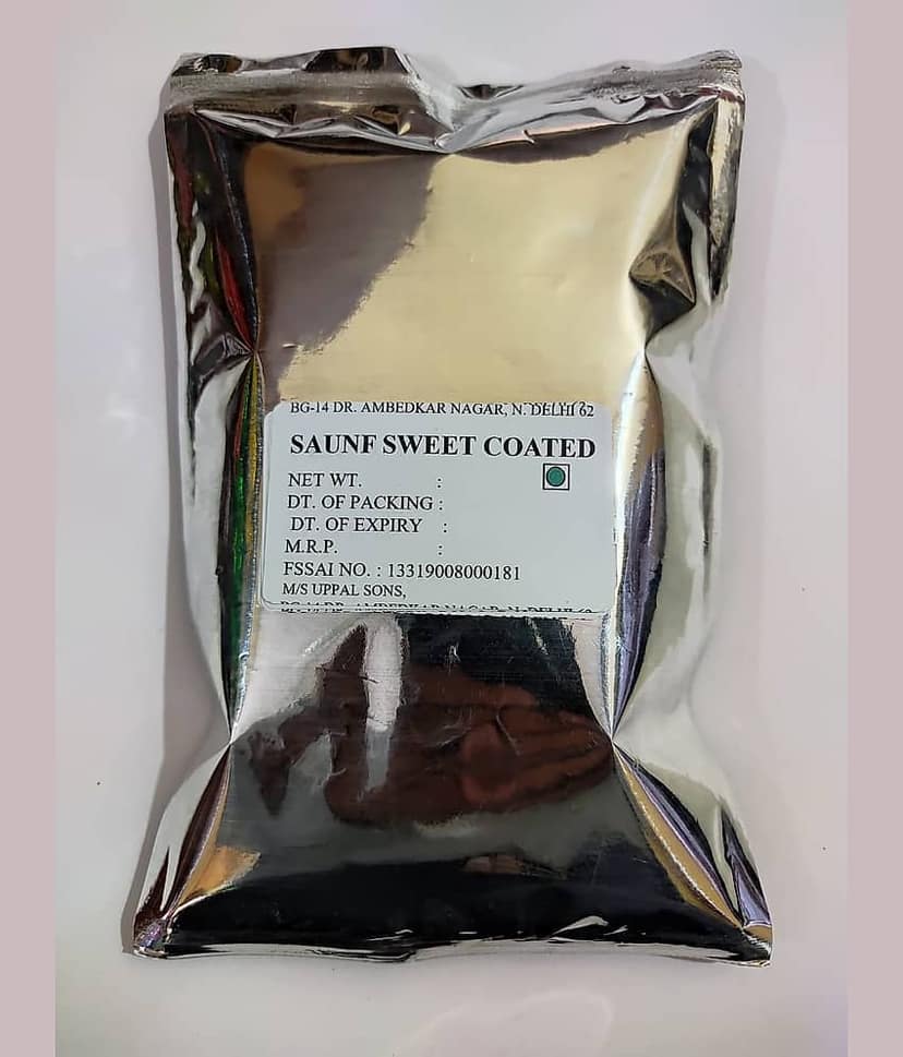 UPPAL SONS SAUNF SWEET COATED 250 gm view 3