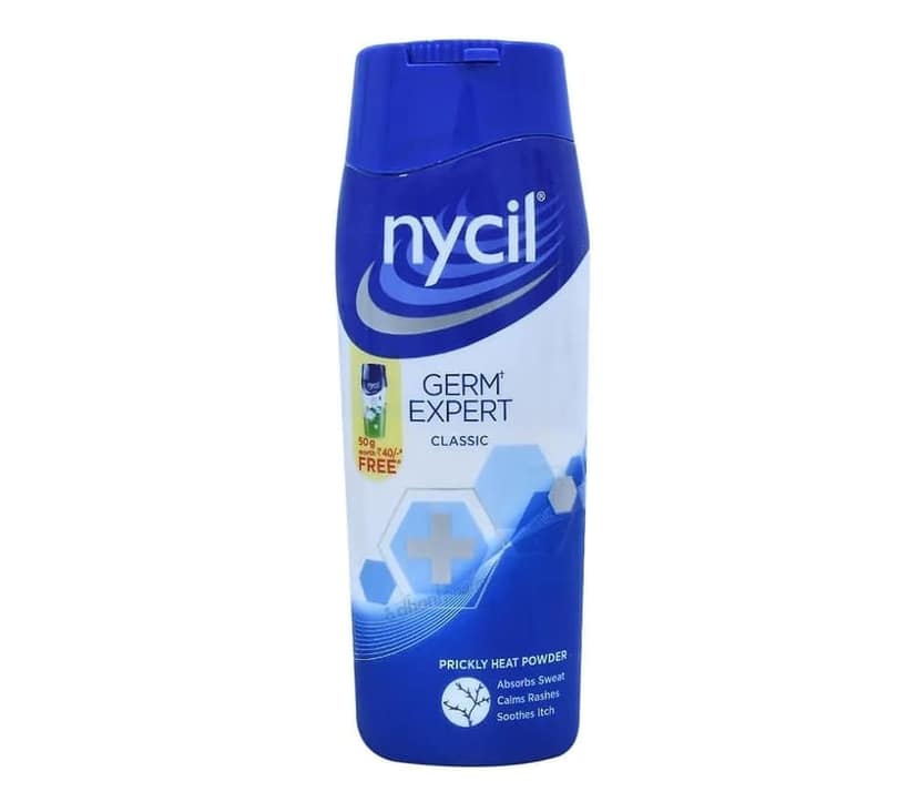 Nycil Germ Expert Prickly Heat Powder 150gm (Classic)