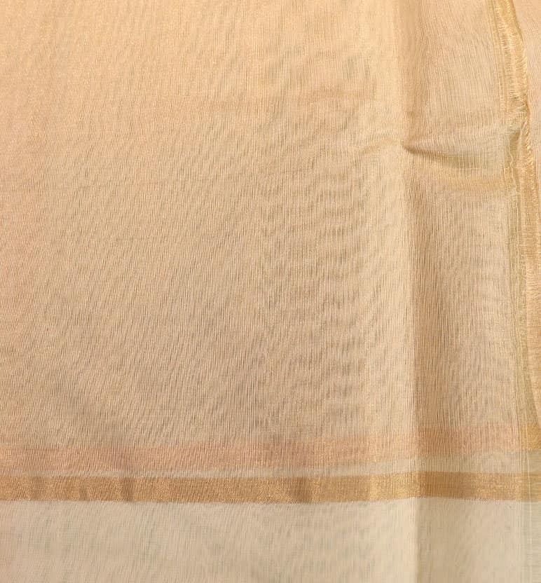 Handwoven Chanderi Tissue Saree view 5