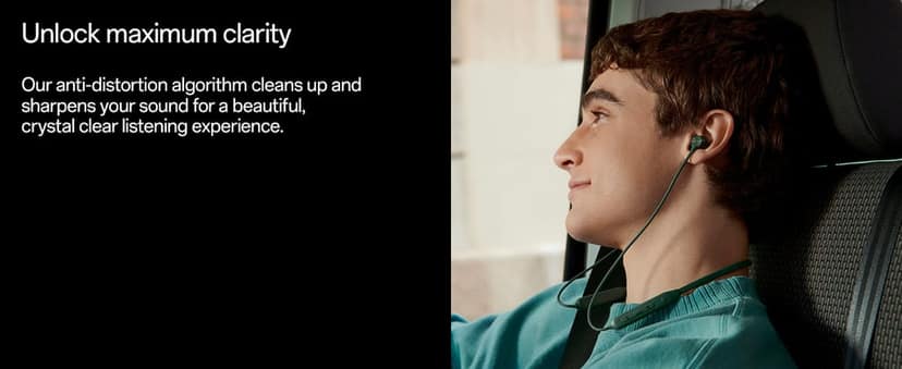 OnePlus Bullets Wireless Z2 ANC Bluetooth in Ear Earphones with Mic, 45dB Hybrid ANC, Bombastic Bass - 12.4 mm Drivers, 10 Mins Charge - 20 Hrs Music, 28 Hrs Battery (Booming Black) IMPORTED view 5
