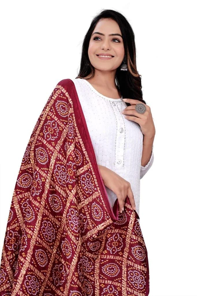 Stylish Kurti and Dupatta Set view 7