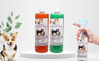 Swacch PET Aqua Odour Remover (1 Litre) (Combo Pack of 2) Orange & Jasmine