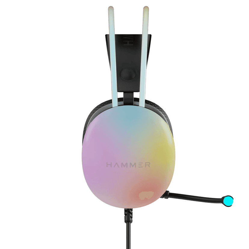 Hammer Blaze Gaming Headphone with 50mm Sound Drivers & RGB Lights view 2