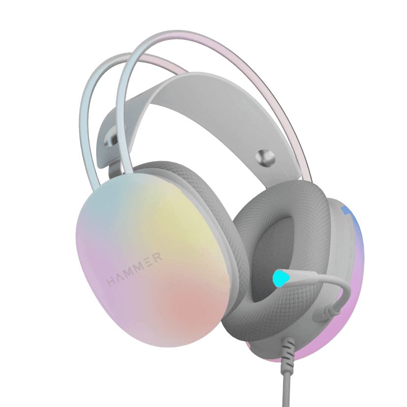 Hammer Blaze Gaming Headphone with 50mm Sound Drivers & RGB Lights view 7