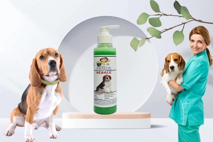 SWACCH Premium Shampoo for Beagle (200ML) NEEM ALOVERA