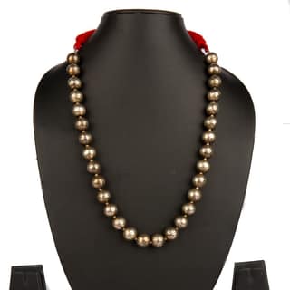 Tribes India Handcrafted Ball Haar Necklace