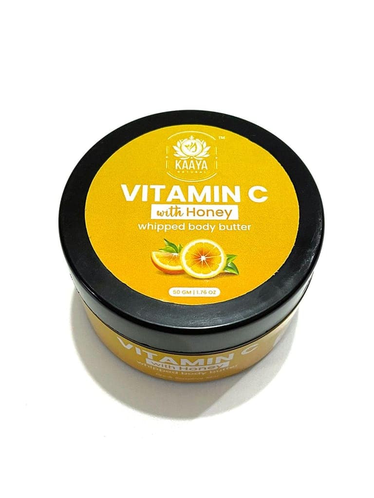 Kaaya Natural Vitamin C with Honey Whipped Body Butter