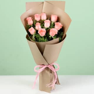 Pink Perfection Rose Bouquet