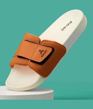 Avant Stepster Orange Men's Slide Flip Flop