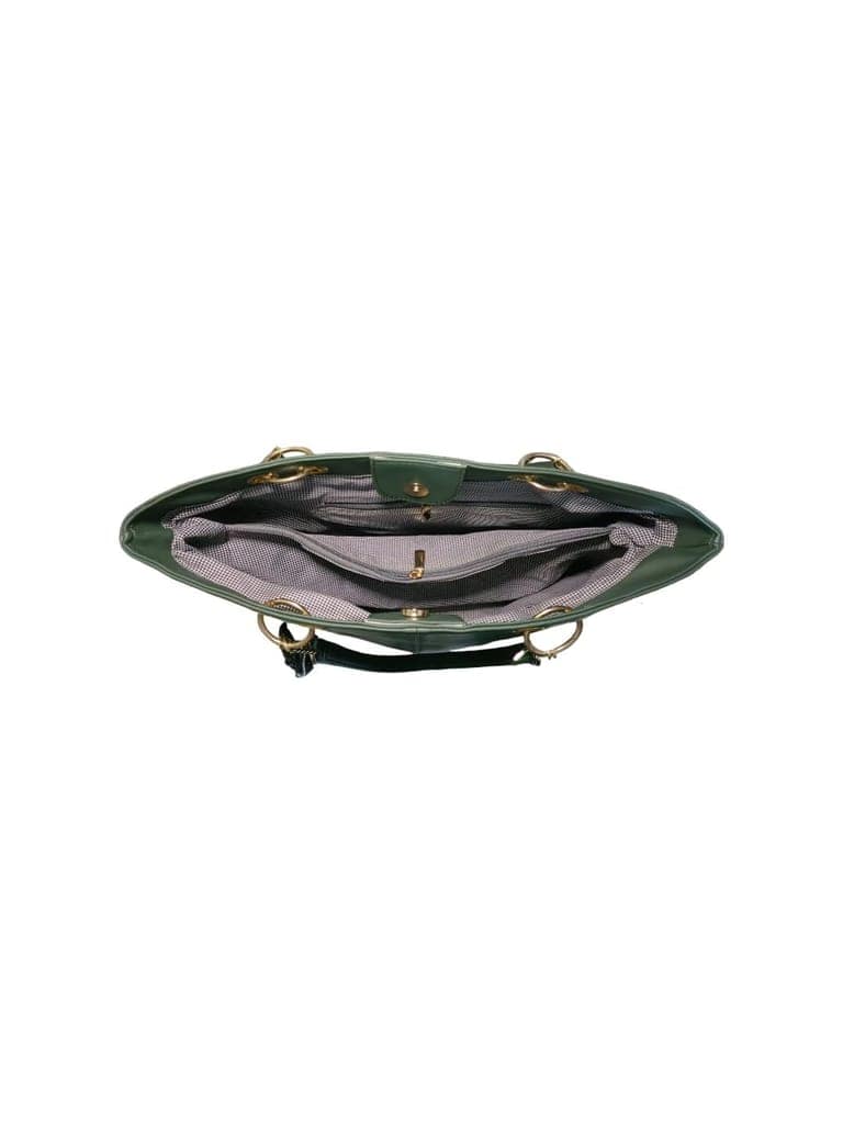 Vdesi Green Bow Tassel Tote view 4