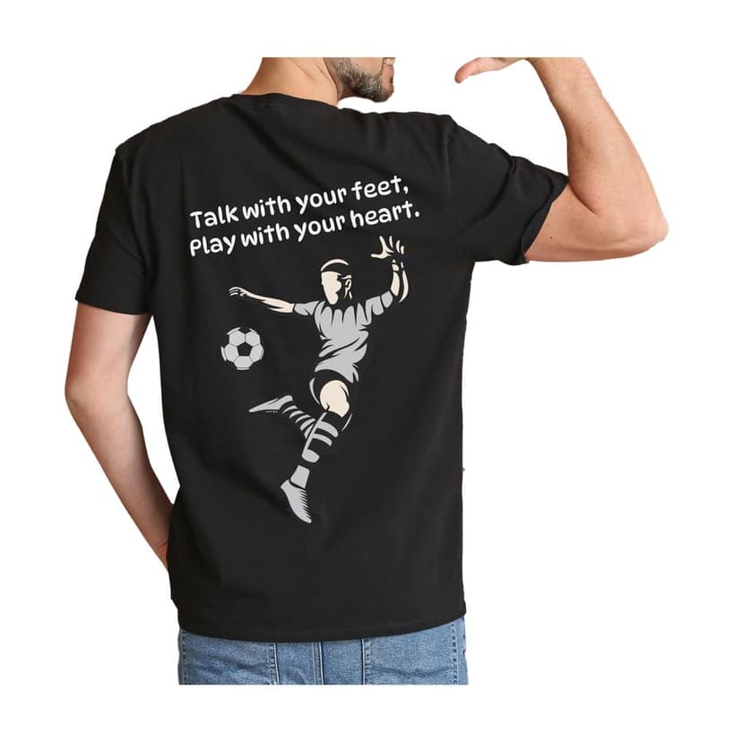 Trishoolin Printed T-Shirt | Design 10418MB | Regular Fit | Crew Neck / Round Neck Half Sleeve | Pack of 1