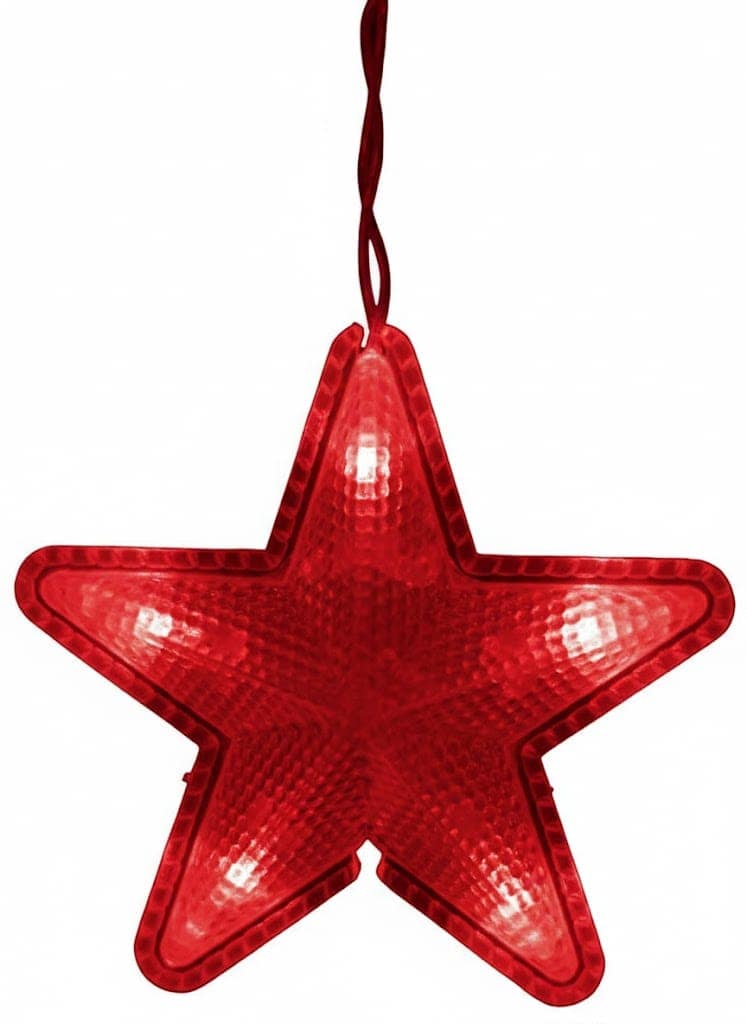 GLOWSERIE Star Curtain String Lights for Bedroom, Living Room, Party, Wedding & Festival Decoration – Plug-in Fairy Light Garland view 2