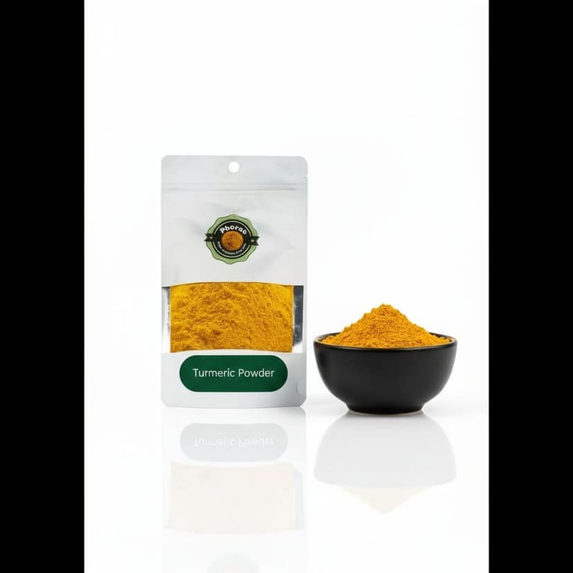 Premium Indian Turmeric (Haldi) Powder - High Curcumin, Pure & Aromatic view 2