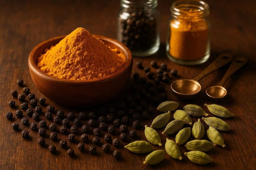 Premium Indian Turmeric (Haldi) Powder - High Curcumin, Pure & Aromatic view 3