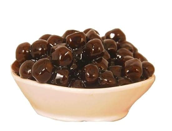 Tapioca Pearls Combo Kit | Boba Sipper Cup I Brown Sugar I 5 Straws (12 mm) | Popping Pearls For Boba Tea, Curd, Cold Coffee And More | (250 grams) view 3