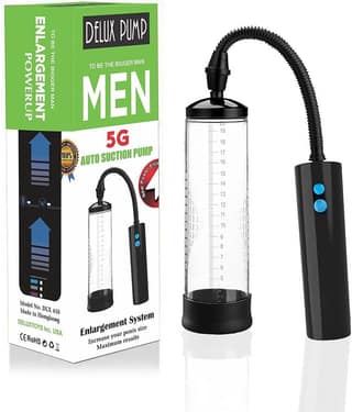 PREMIUM QUALITY CHARGEABLE AUTOMATIC FULL POWER PENIS ENLARGEMENT PUMP FOR MEN BY NAUGHTY WORLD