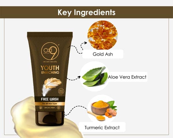 24ct Gold Youth Enriching Facewash 100 Ml view 2
