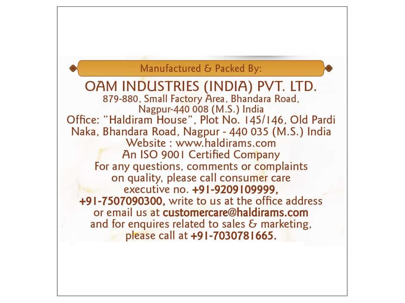 Haldiram's Kaju Chocolate Roll Packed Sweets - 250 Gm view 4