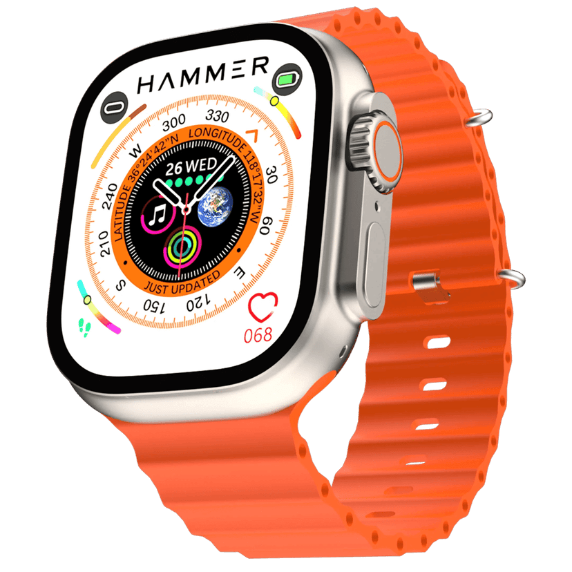 Hammer Ultra Classic with 2.01" Largest Display Bluetooth Calling Smartwatch view 2