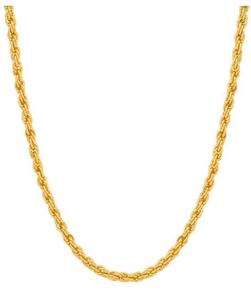 JIPPA Gold Plated Chain ( Set of 1 ) view 2